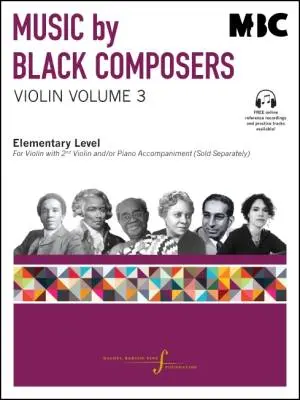 Subito Music - Music by Black Composers: Violin Volume 3 - Book/Audio Online