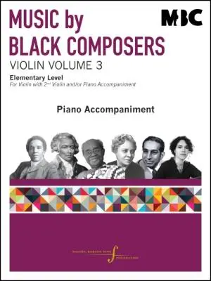 Subito Music - Music by Black Composers: Violin Volume 3 - Piano Accompaniment - Book
