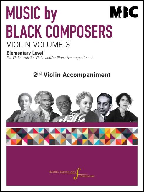 Music by Black Composers: Violin Volume 3 - 2nd Violin Accompaniment - Book