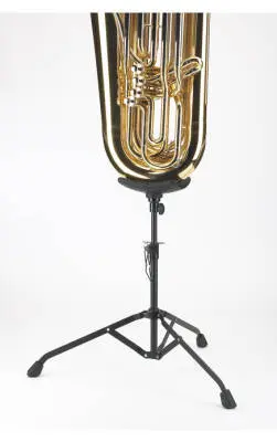 Sitting Tuba Performer Stand - Black