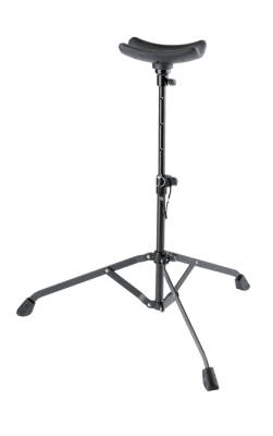 K & M Stands - Sitting Tuba Performer Stand - Black