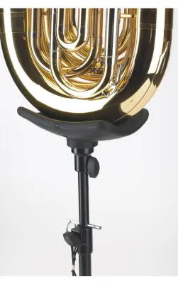Sitting Tuba Performer Stand - Black