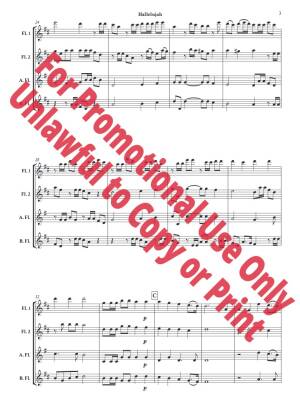 Hallelujah from \'\'Messiah,\'\' HWV 56 - Handel/Jolly - Flute Quartet