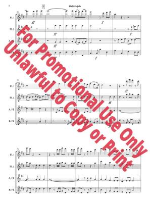 Hallelujah from \'\'Messiah,\'\' HWV 56 - Handel/Jolly - Flute Quartet