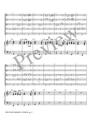 Ding Dong Merrily on High - Marlatt - Brass Quintet/Organ