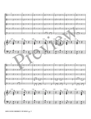 Ding Dong Merrily on High - Marlatt - Brass Quintet/Organ