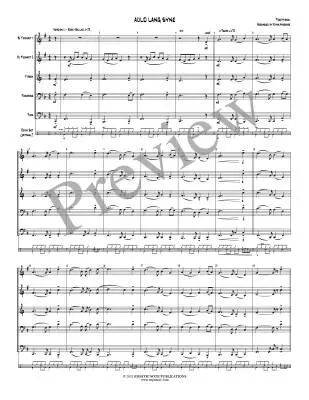 Auld Lang Syne - Meeboer - Brass Quintet/Opt. Percussion