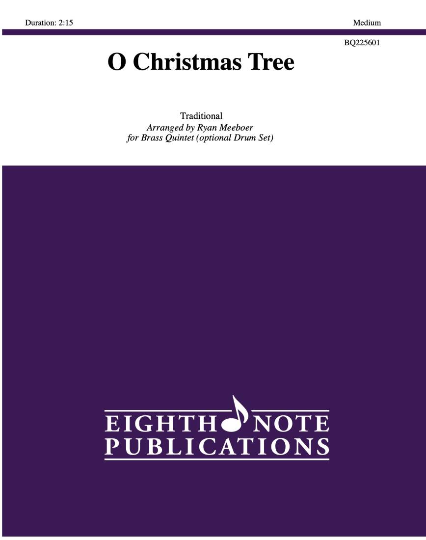 O Christmas Tree - Meeboer - Brass Quintet/Opt. Percussion