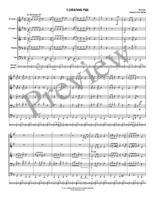 O Christmas Tree - Meeboer - Brass Quintet/Opt. Percussion