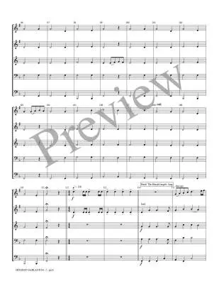 Holiday Garland, No. 2 - Kaisershot - Brass Quintet