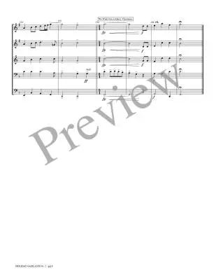 Holiday Garland, No. 2 - Kaisershot - Brass Quintet