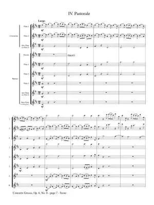 Concerto Grosso, Op. 6, No. 8 (\'Christmas Concerto\') - Corelli/Inglefield - Flute Choir