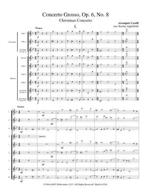 Concerto Grosso, Op. 6, No. 8 (\'Christmas Concerto\') - Corelli/Inglefield - Flute Choir