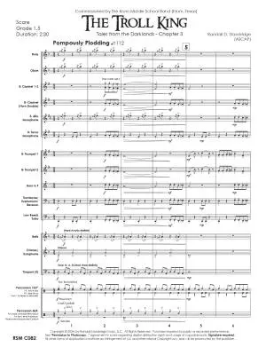 Troll King - Standridge - Concert Band - Gr. 1.5
