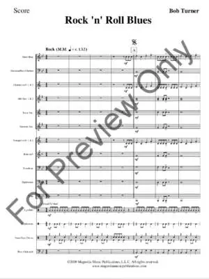Rock \'n Roll Blues - Turner - Concert Band - Gr. 1