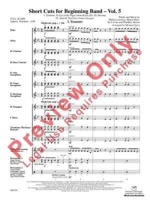 Short Cuts for Beginning Band, Vol. 5 - Story - Concert Band - Gr. 1