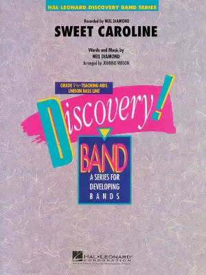 Hal Leonard - Sweet Caroline - Diamond/Vinson - Concert Band - Gr. 1.5