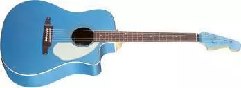 Sonoran SCE Acoustic/Electric Guitar w/ Fishman Preamp and Built-In Tuner - Lake Placid Blue
