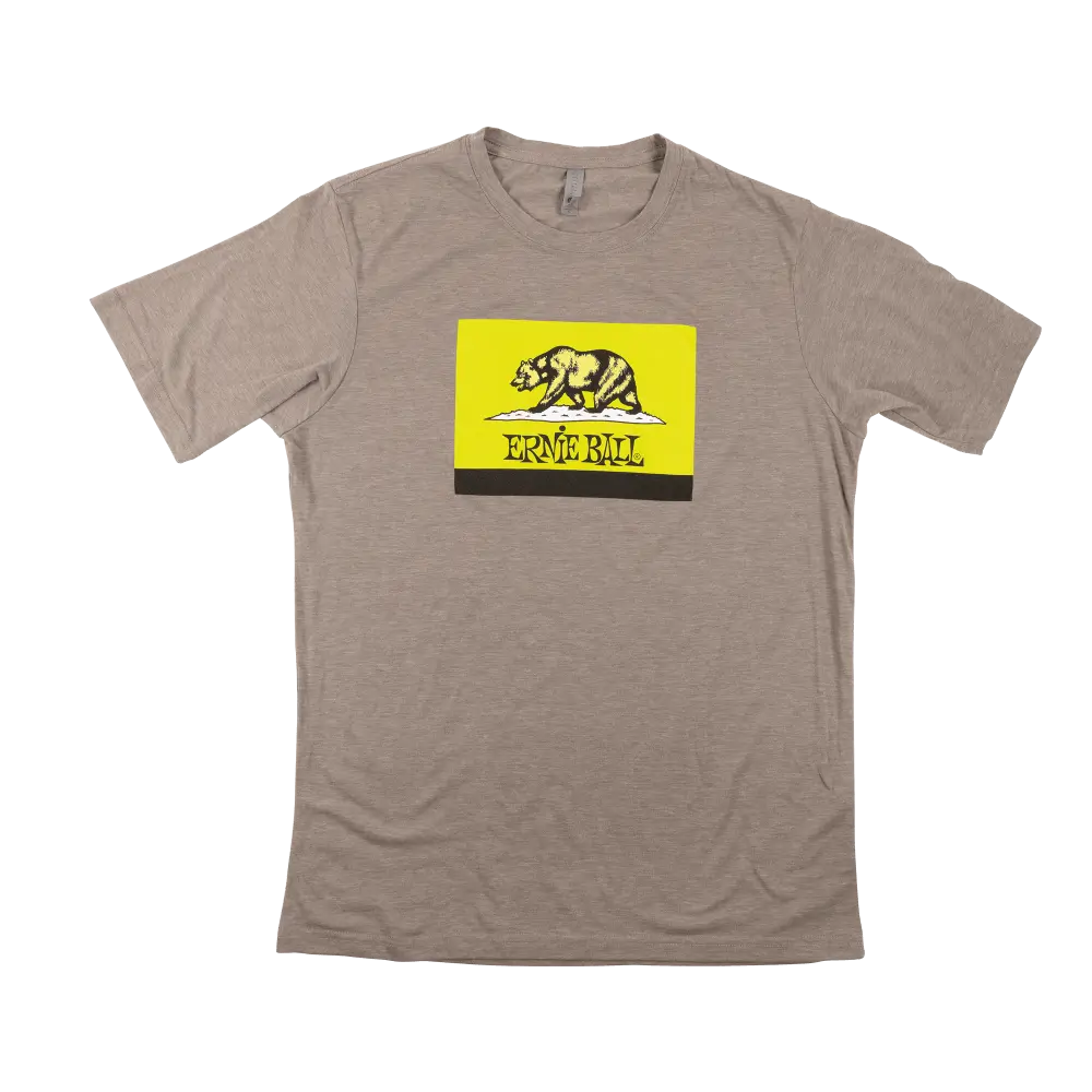 CA Bear Flag Green T-Shirt - XXL