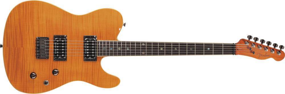 Fender Custom Telecaster FMT HH アンバー Fender Special Edition Custom Telecaster FMT HH - Amber