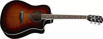 T-Bucket 300CE Acoustic/Electric Guitar - 3 Color Sunburst, Flame Maple