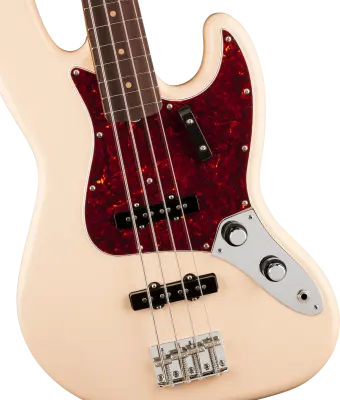 Vintera III Early \'60s Jazz Bass, Rosewood Fingerboard - Olympic White