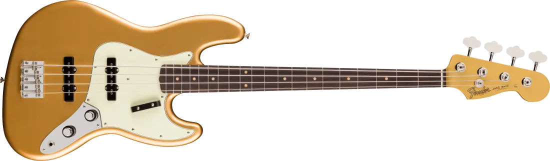 Vintera III Early \'60s Jazz Bass, Rosewood Fingerboard - Aztec Gold