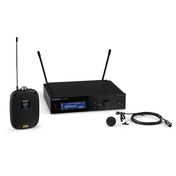 SLXD14+ Digital Wireless Bodypack System with WL93 Mini Lavalier Microphone