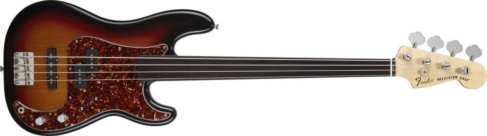 Tony Franklin Fretless Precision Bass - 3-Color Sunburst