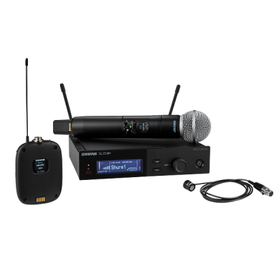 Shure - SLXD124+/85M Wireless Combo System