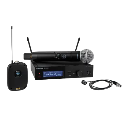 Shure - SLXD124+/85M Wireless Combo System
