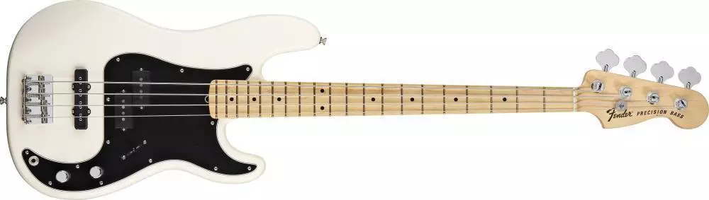 Tony Franklin Fretted Precision Bass - Olympic White