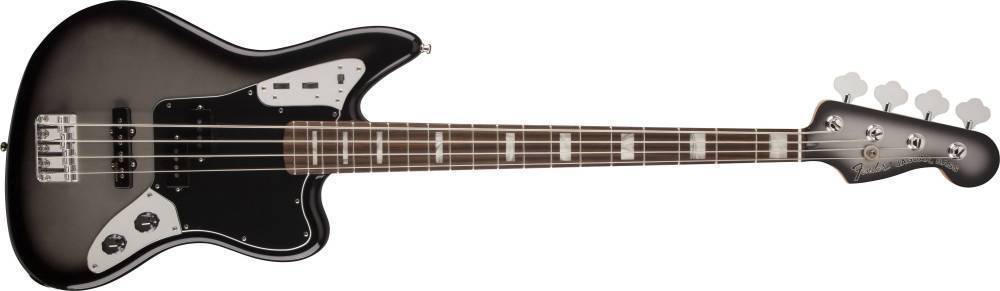Troy Sanders Jaguar Bass - Silverburst