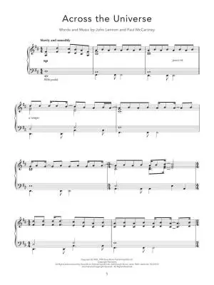 Peaceful Piano Solos: The Beatles - Book