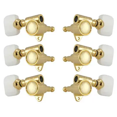 Grover - Original Milk Bottle Style Rotomatics with Pearloid Button Set - Gold