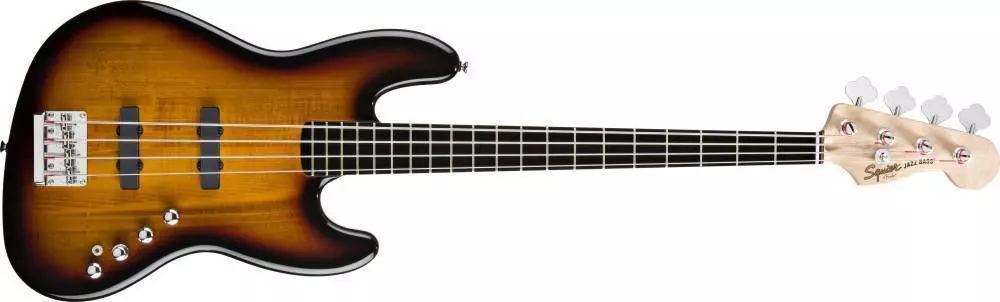 Deluxe 4-String Jazz Bass IV Active - 3-Color Sunburst