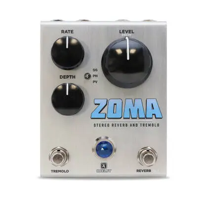 Keeley - ZOMA Stereo Reverb and Tremolo Pedal