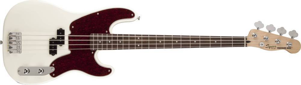 美品 メンテ済 Squier Mike Dirnt PRECISION BASS Squier Mike Dirnt Precision Bass - Arctic White | Long & McQuade