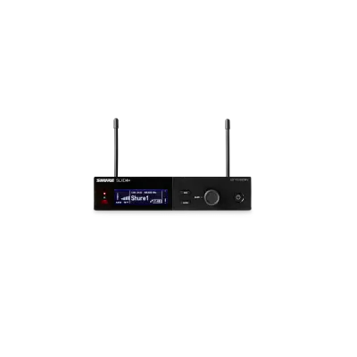 Shure - SLXD4+ Single Channel Half-Rack Receiver