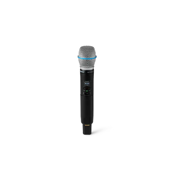 SLXD2+/B87a Wireless Handheld Transmitter with Beta 87A Supercardioid Dynamic Vocal Microphone