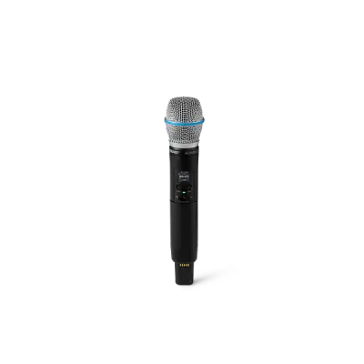 Shure - SLXD2+/B87a Wireless Handheld Transmitter with Beta 87A Supercardioid Dynamic Vocal Microphone