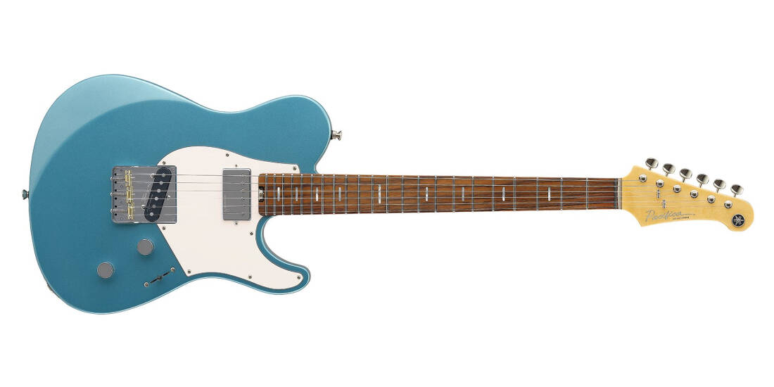 Pacifica SC Professional Electric Guitar with Hardshell Case - Breeze Metallic Blue