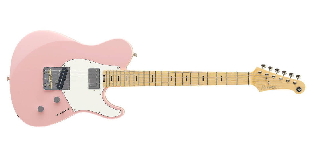 Pacifica SC Professional, Maple Neck Electric Guitar with Hardshell Case - Ash Pink