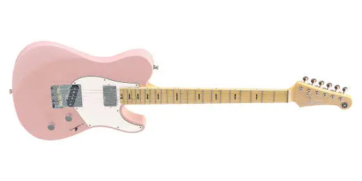 Pacifica SC Professional, Maple Neck Electric Guitar with Hardshell Case - Ash Pink