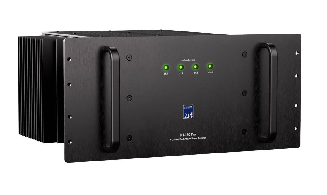 R4-150 Pro Quad-Mono 150W/Channel Rack Mount Amplifier