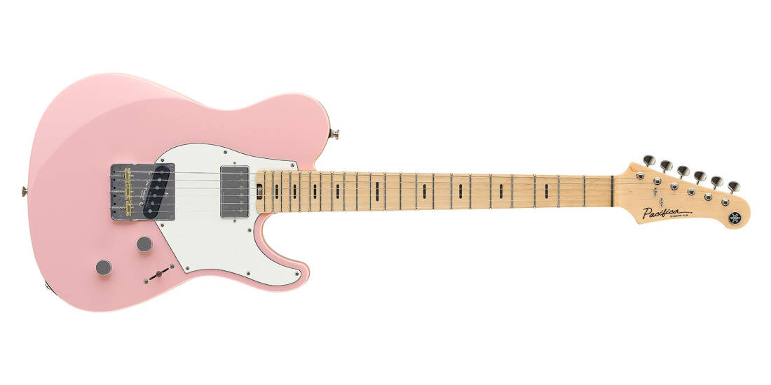 Pacifica SC Standard Plus, Maple Neck Electric Guitar with Gigbag - Ash Pink