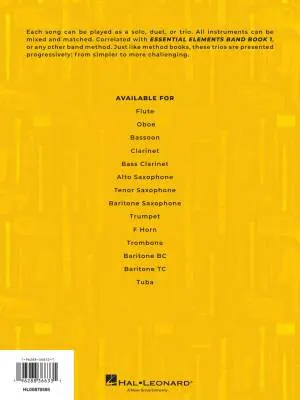 Essential Elements Flex-Trios�� Sparke�� Saxophone alto�� Livre