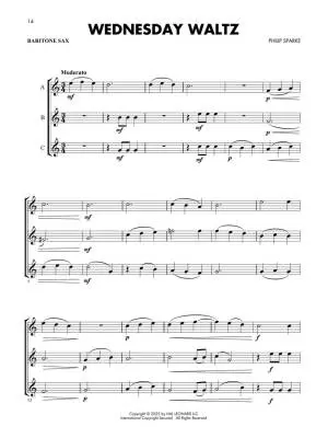 Essential Elements Flex-Trios - Sparke - Baritone Saxophone - Book