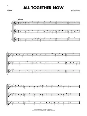 Essential Elements Flex-Trios - Sparke - Flute - Book