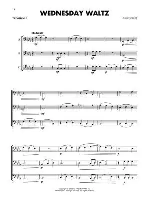 Essential Elements Flex-Trios - Sparke - Trombone - Book